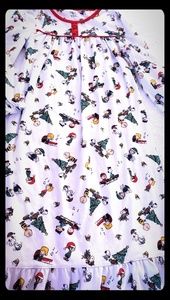 PEANUTS CHRISTMAS NIGHTGOWN 7/8